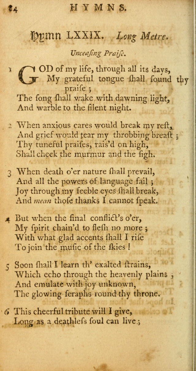 Sacred Poetry: consisting of psalms and hymns, adapted to Christian devotion, in public and private, selected from the best authors, with variations and additions page 364