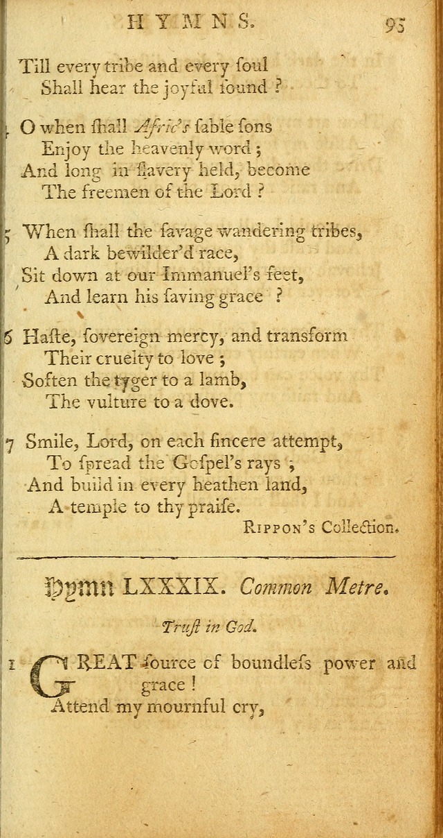 Sacred Poetry: consisting of psalms and hymns, adapted to Christian devotion, in public and private, selected from the best authors, with variations and additions page 375