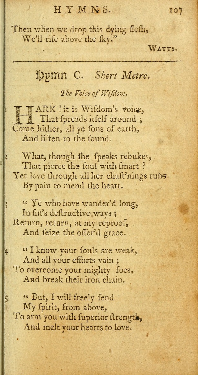 Sacred Poetry: consisting of psalms and hymns, adapted to Christian devotion, in public and private, selected from the best authors, with variations and additions page 387