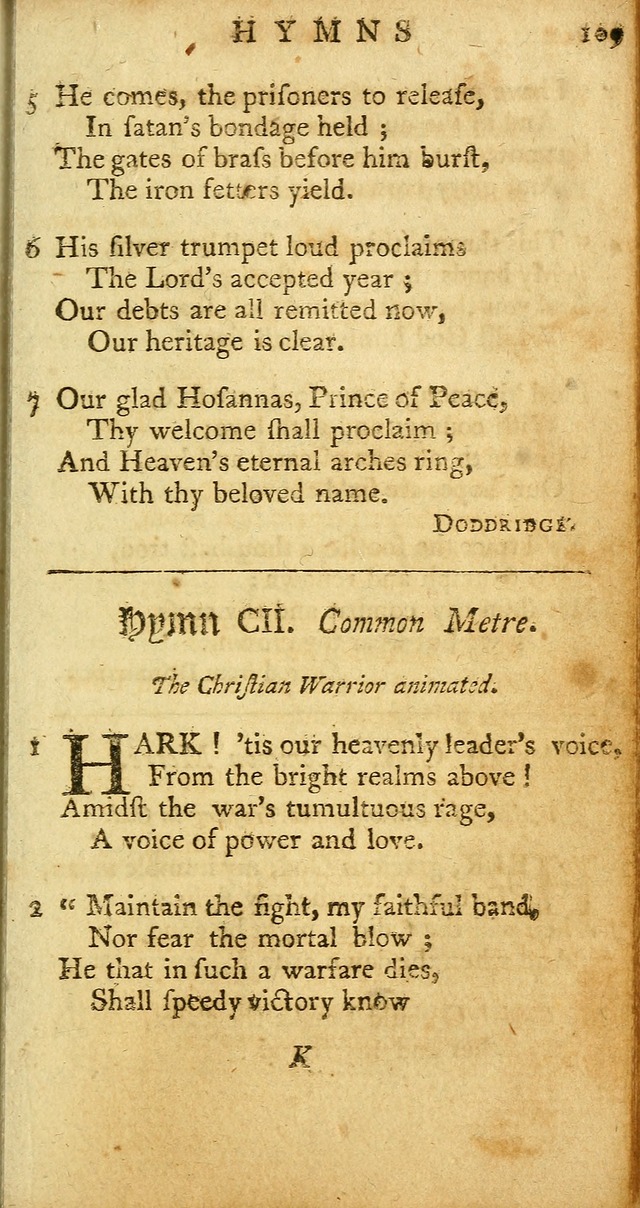 Sacred Poetry: consisting of psalms and hymns, adapted to Christian devotion, in public and private, selected from the best authors, with variations and additions page 389