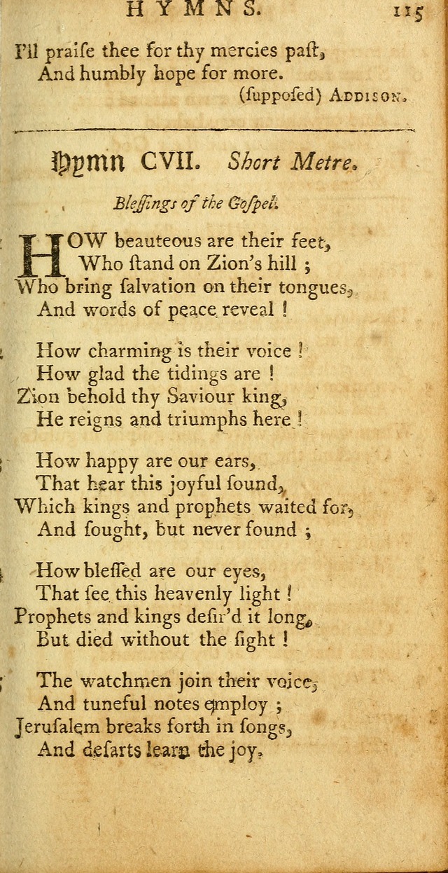 Sacred Poetry: consisting of psalms and hymns, adapted to Christian devotion, in public and private, selected from the best authors, with variations and additions page 395