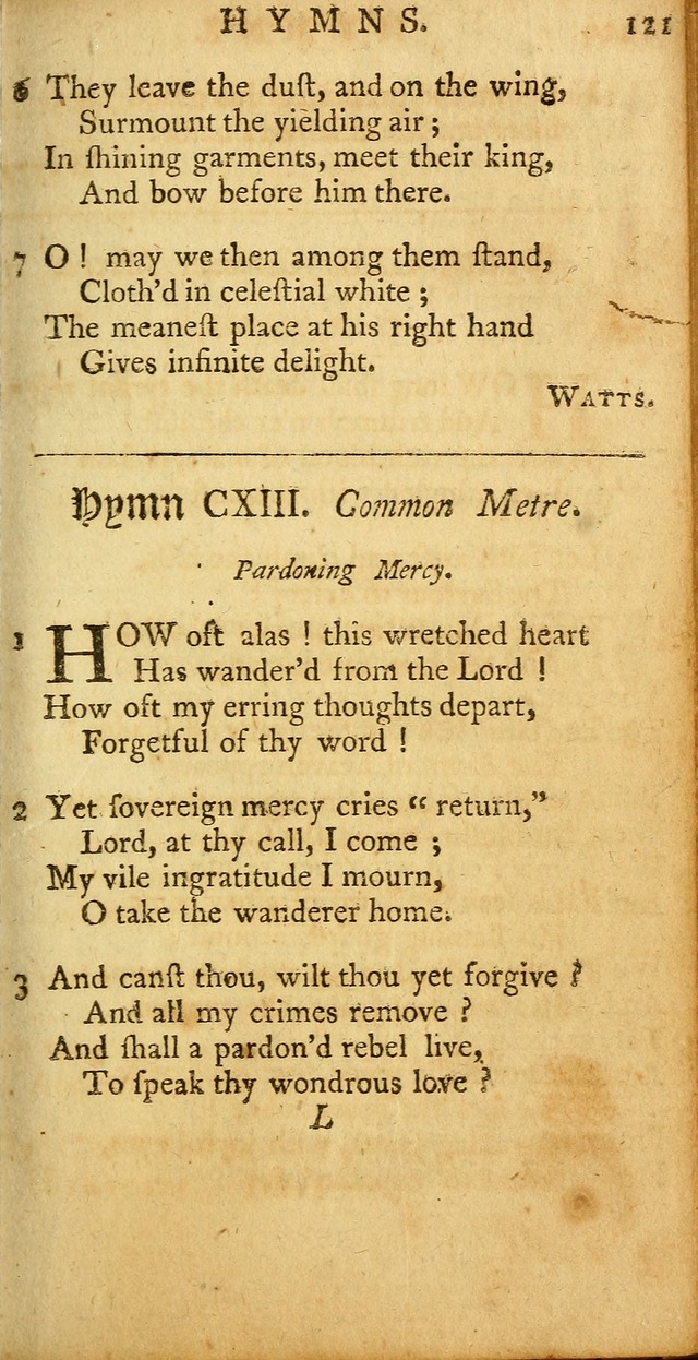 Sacred Poetry: consisting of psalms and hymns, adapted to Christian devotion, in public and private, selected from the best authors, with variations and additions page 401