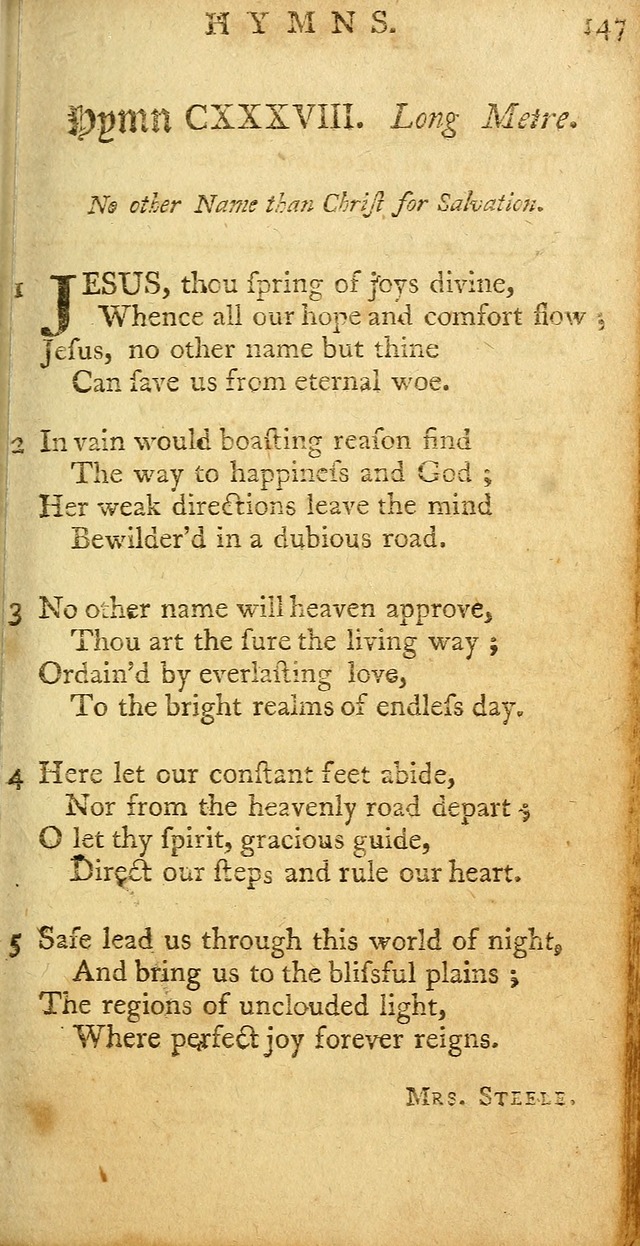 Sacred Poetry: consisting of psalms and hymns, adapted to Christian devotion, in public and private, selected from the best authors, with variations and additions page 427