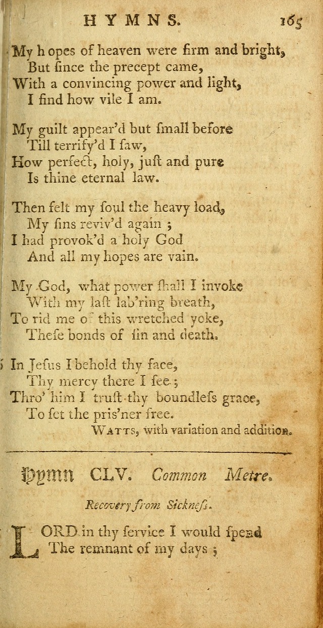 Sacred Poetry: consisting of psalms and hymns, adapted to Christian devotion, in public and private, selected from the best authors, with variations and additions page 445