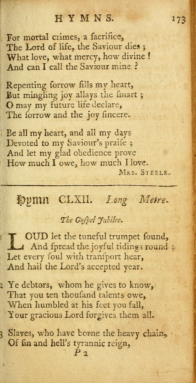 Sacred Poetry: consisting of psalms and hymns, adapted to Christian devotion, in public and private, selected from the best authors, with variations and additions page 453