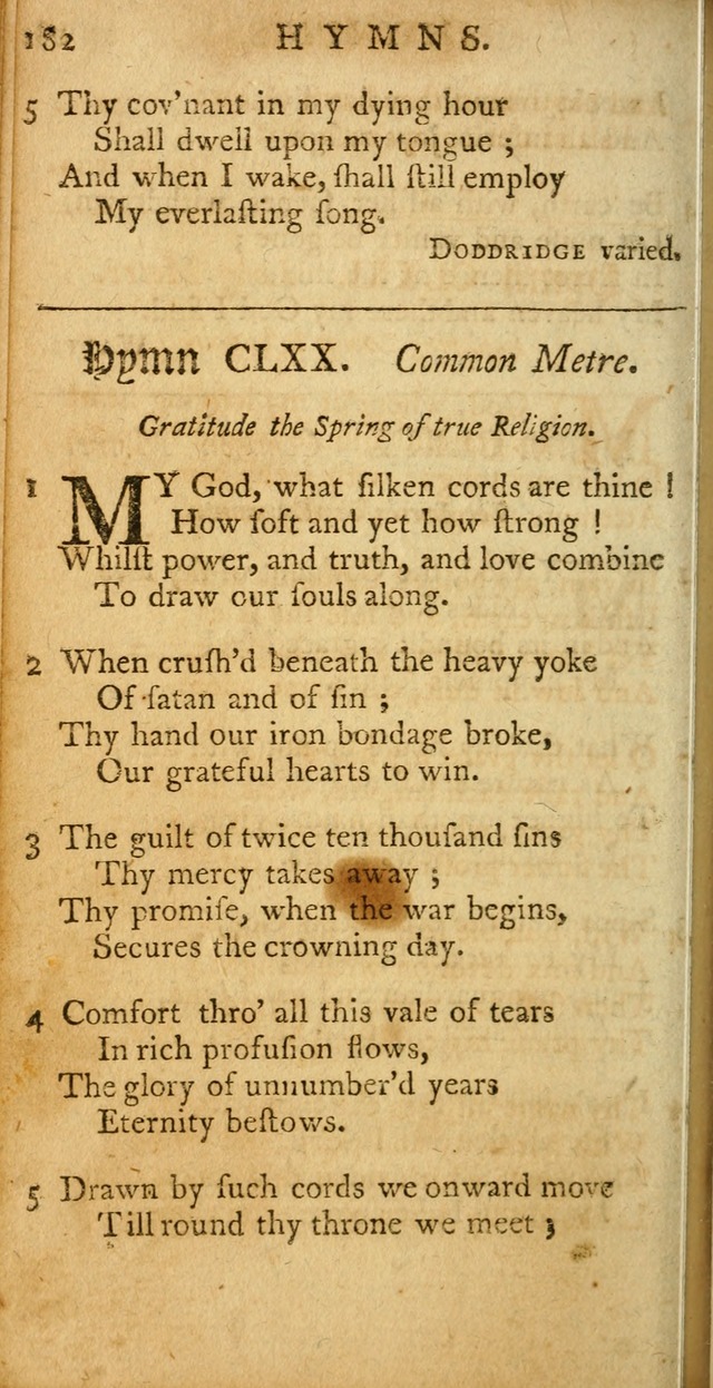 Sacred Poetry: consisting of psalms and hymns, adapted to Christian devotion, in public and private, selected from the best authors, with variations and additions page 462