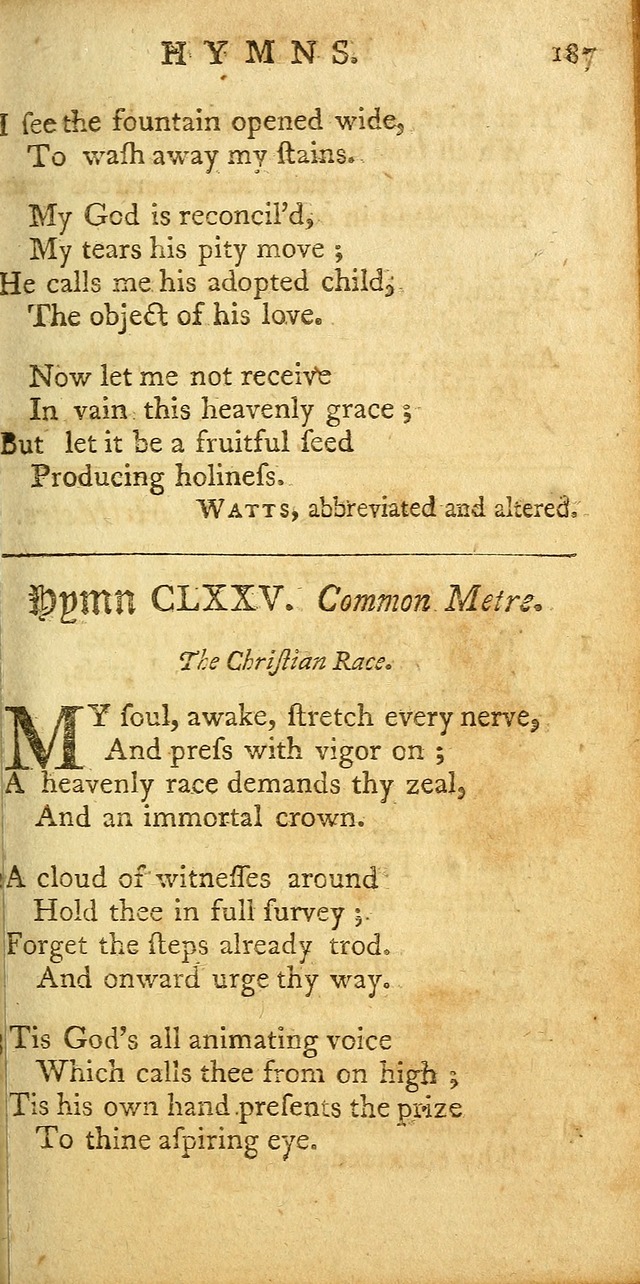 Sacred Poetry: consisting of psalms and hymns, adapted to Christian devotion, in public and private, selected from the best authors, with variations and additions page 467