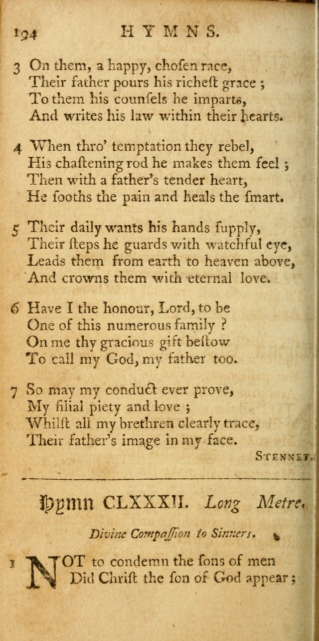 Sacred Poetry: consisting of psalms and hymns, adapted to Christian devotion, in public and private, selected from the best authors, with variations and additions page 474