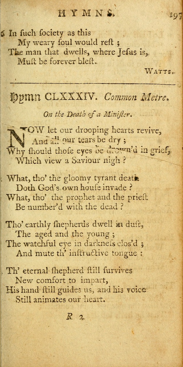 Sacred Poetry: consisting of psalms and hymns, adapted to Christian devotion, in public and private, selected from the best authors, with variations and additions page 477