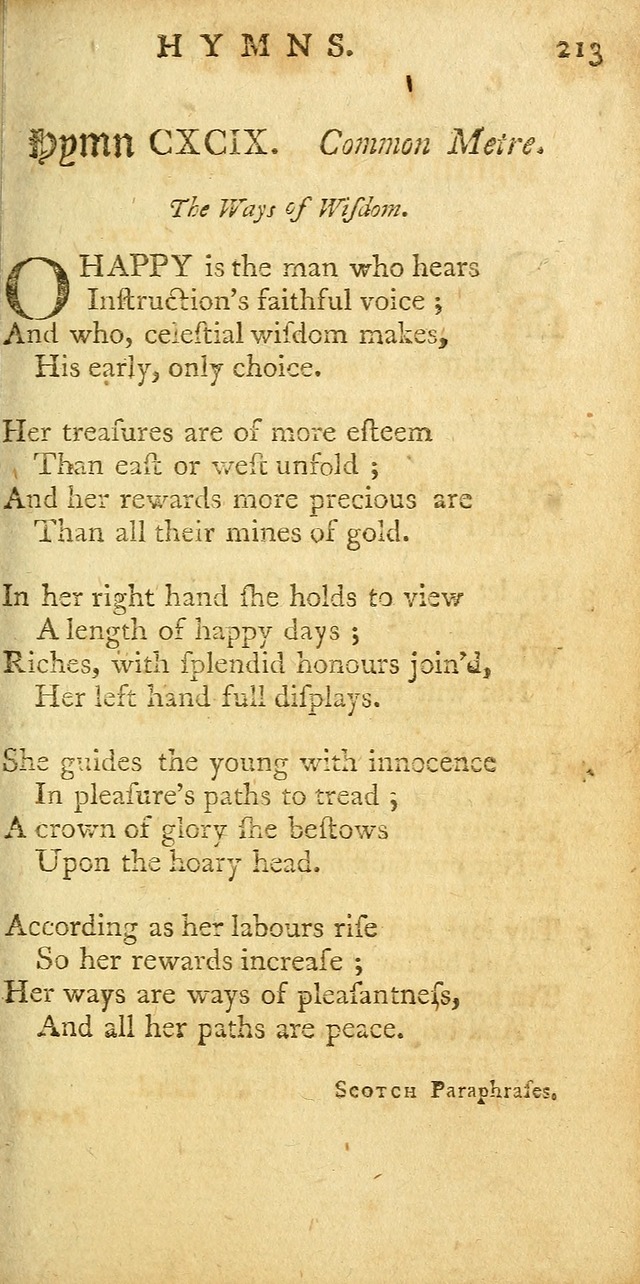 Sacred Poetry: consisting of psalms and hymns, adapted to Christian devotion, in public and private, selected from the best authors, with variations and additions page 493