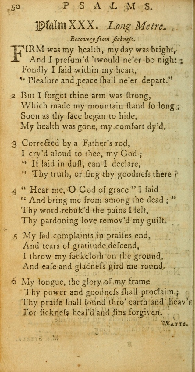 Sacred Poetry: consisting of psalms and hymns, adapted to Christian devotion, in public and private, selected from the best authors, with variations and additions page 50