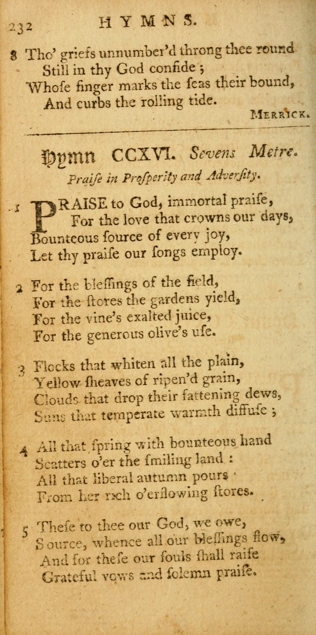 Sacred Poetry: consisting of psalms and hymns, adapted to Christian devotion, in public and private, selected from the best authors, with variations and additions page 512