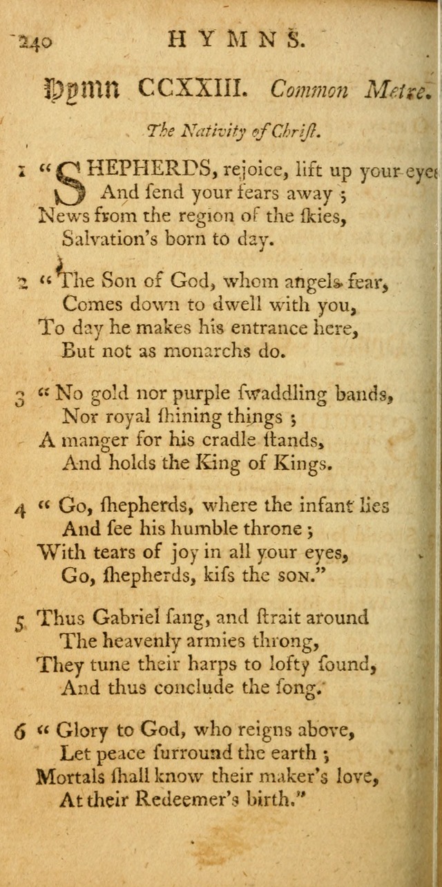 Sacred Poetry: consisting of psalms and hymns, adapted to Christian devotion, in public and private, selected from the best authors, with variations and additions page 520