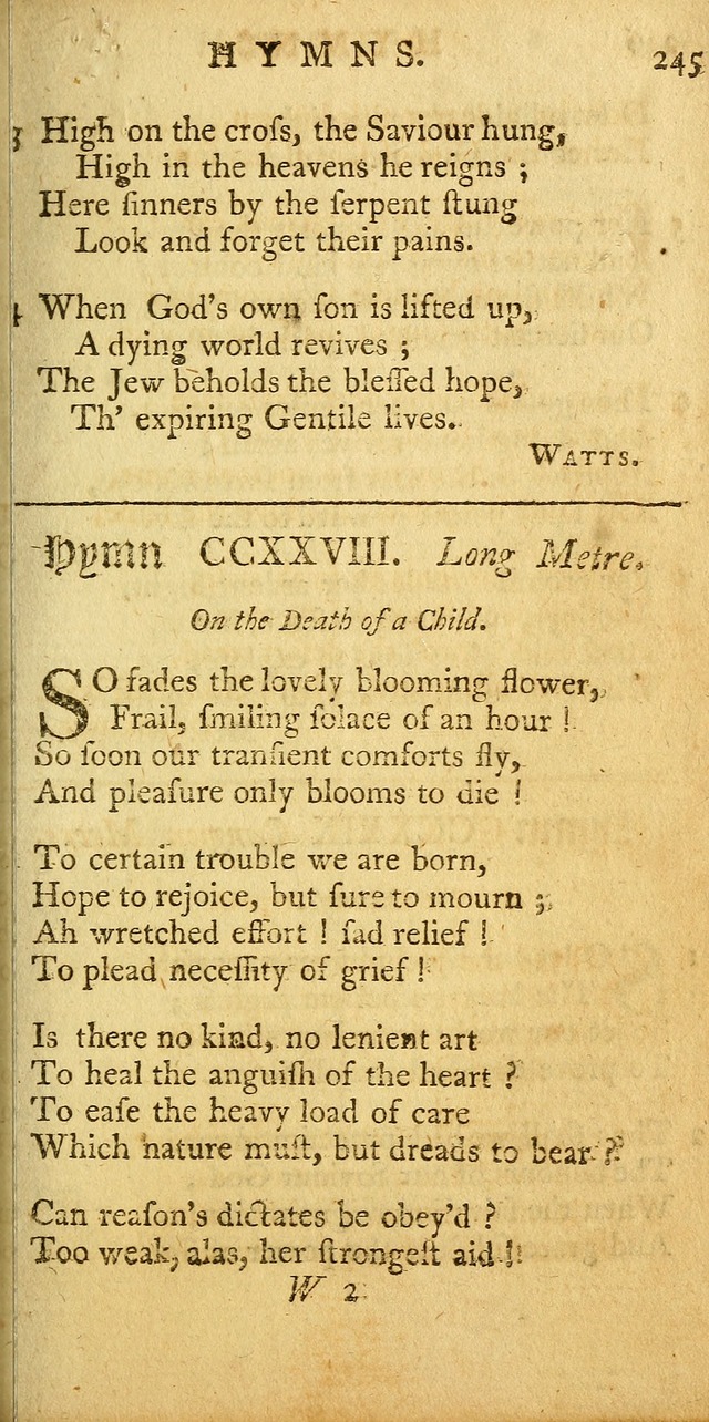 Sacred Poetry: consisting of psalms and hymns, adapted to Christian devotion, in public and private, selected from the best authors, with variations and additions page 525