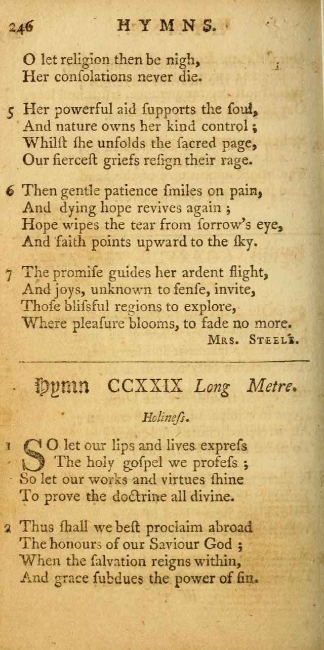 Sacred Poetry: consisting of psalms and hymns, adapted to Christian devotion, in public and private, selected from the best authors, with variations and additions page 526