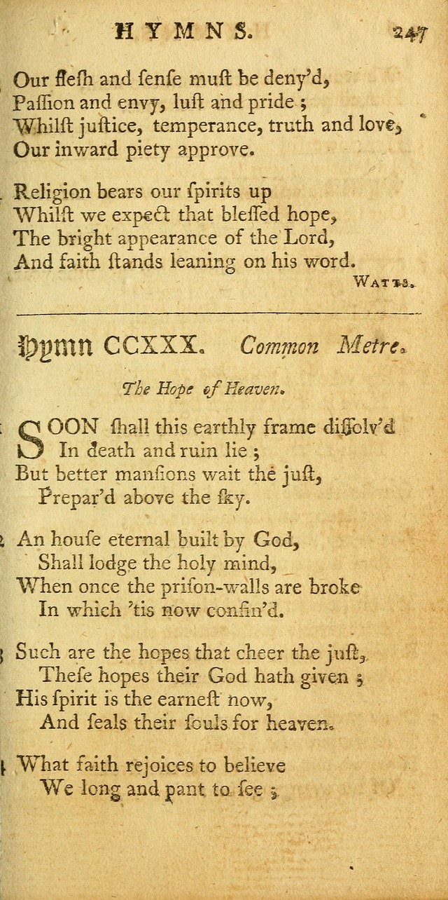 Sacred Poetry: consisting of psalms and hymns, adapted to Christian devotion, in public and private, selected from the best authors, with variations and additions page 527