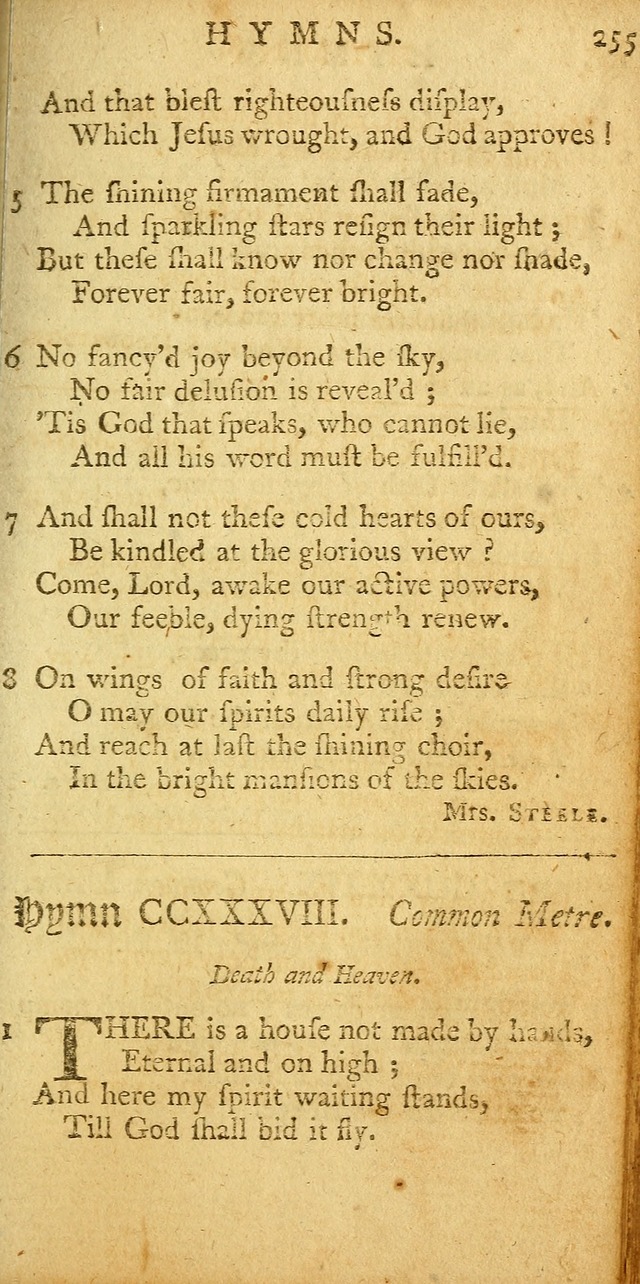 Sacred Poetry: consisting of psalms and hymns, adapted to Christian devotion, in public and private, selected from the best authors, with variations and additions page 535