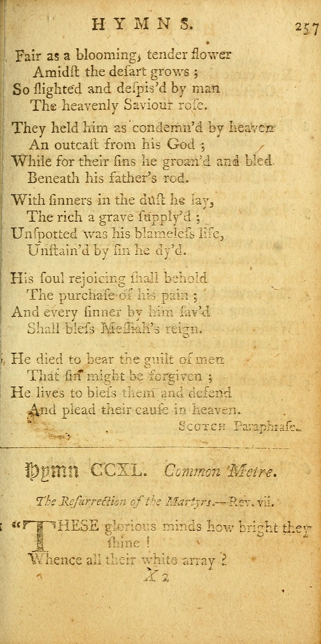 Sacred Poetry: consisting of psalms and hymns, adapted to Christian devotion, in public and private, selected from the best authors, with variations and additions page 537