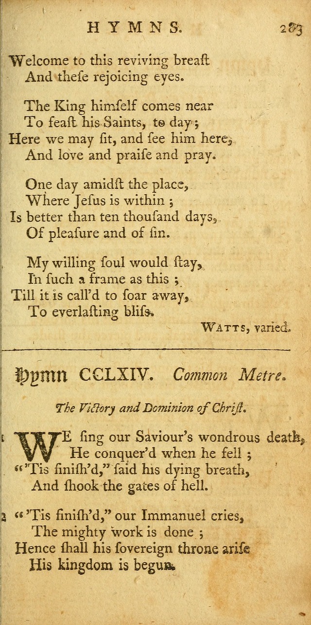 Sacred Poetry: consisting of psalms and hymns, adapted to Christian devotion, in public and private, selected from the best authors, with variations and additions page 563