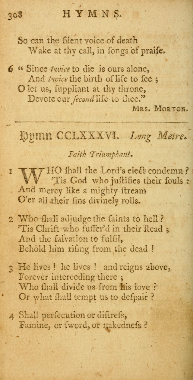 Sacred Poetry: consisting of psalms and hymns, adapted to Christian devotion, in public and private, selected from the best authors, with variations and additions page 588