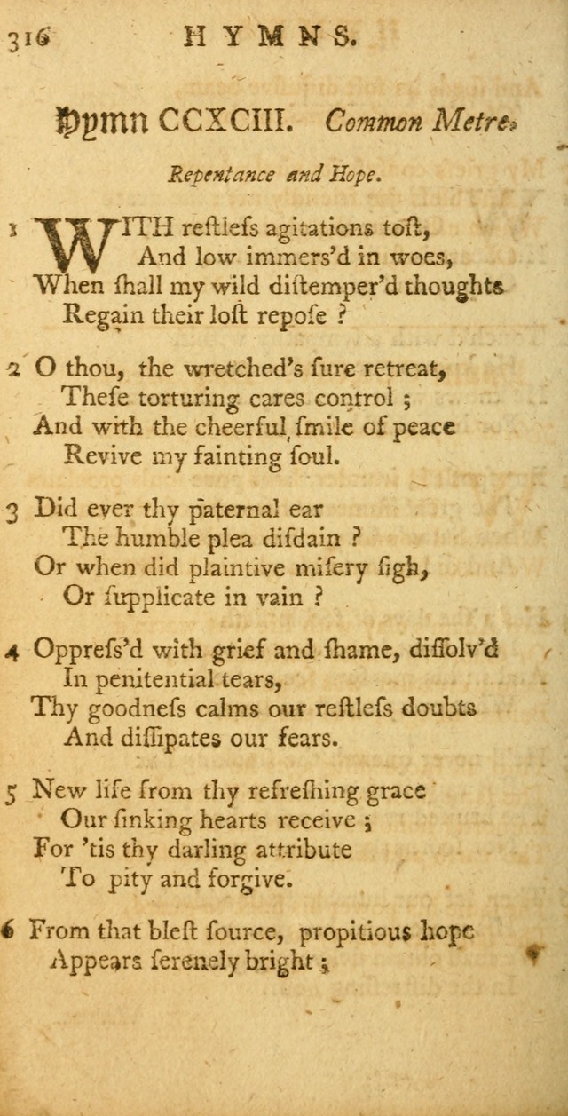 Sacred Poetry: consisting of psalms and hymns, adapted to Christian devotion, in public and private, selected from the best authors, with variations and additions page 596