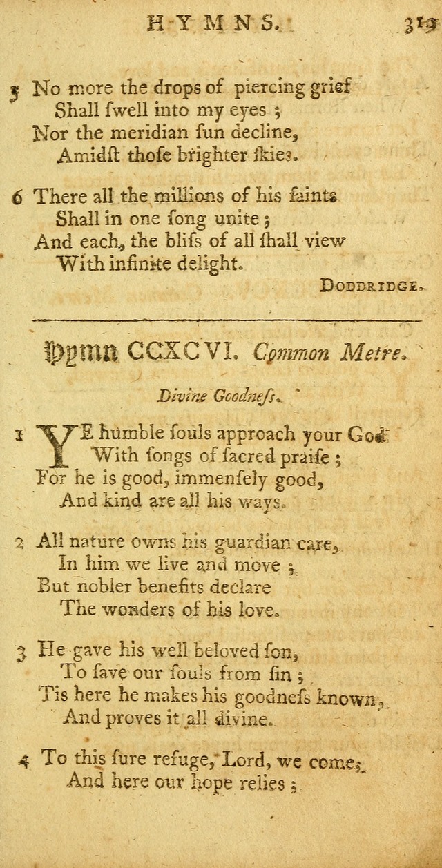 Sacred Poetry: consisting of psalms and hymns, adapted to Christian devotion, in public and private, selected from the best authors, with variations and additions page 599