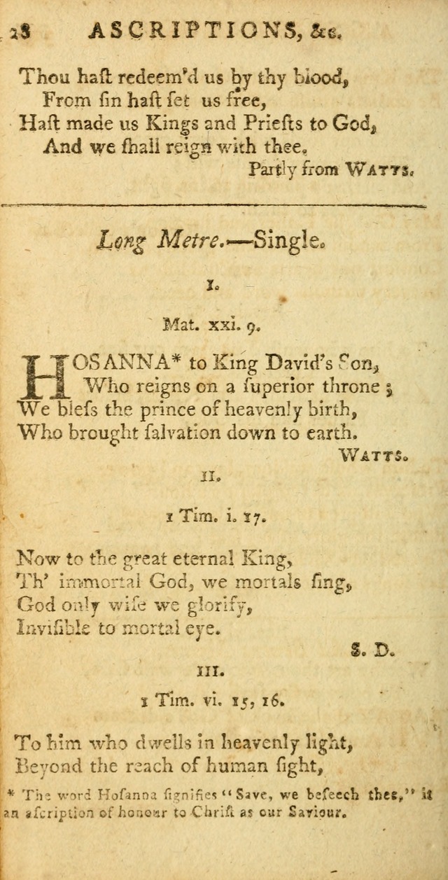 Sacred Poetry: consisting of psalms and hymns, adapted to Christian devotion, in public and private, selected from the best authors, with variations and additions page 608