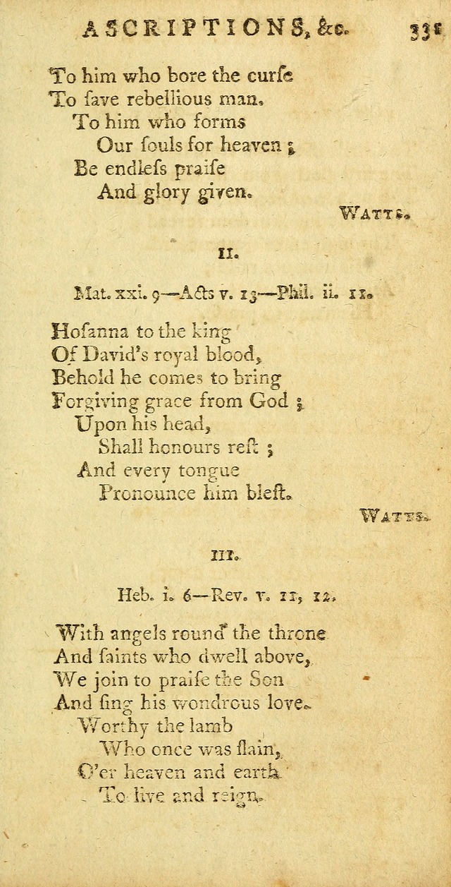 Sacred Poetry: consisting of psalms and hymns, adapted to Christian devotion, in public and private, selected from the best authors, with variations and additions page 611