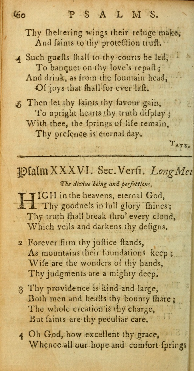 Sacred Poetry: consisting of psalms and hymns, adapted to Christian devotion, in public and private, selected from the best authors, with variations and additions page 62