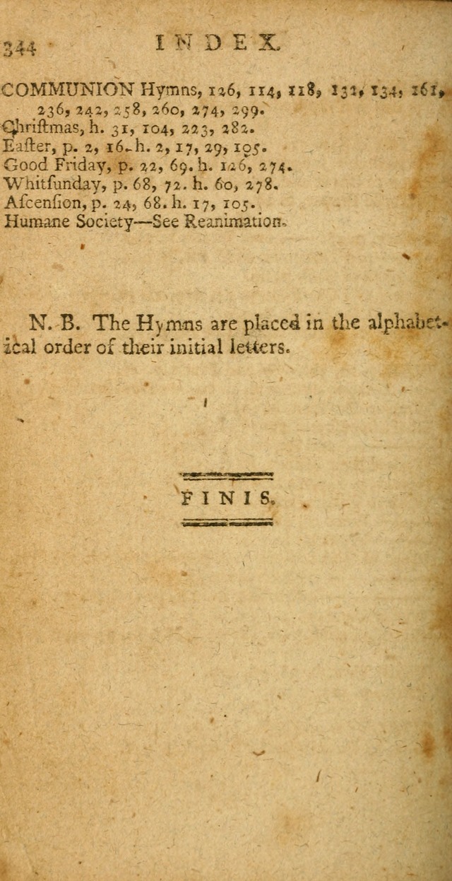 Sacred Poetry: consisting of psalms and hymns, adapted to Christian devotion, in public and private, selected from the best authors, with variations and additions page 624