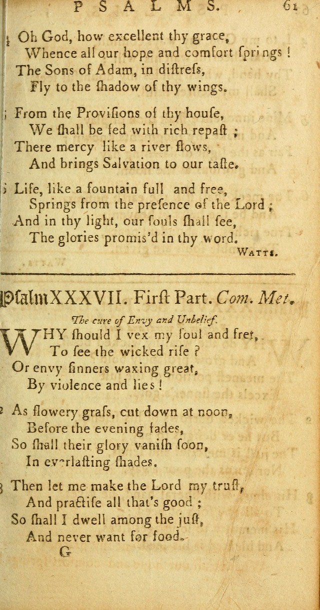 Sacred Poetry: consisting of psalms and hymns, adapted to Christian devotion, in public and private, selected from the best authors, with variations and additions page 63