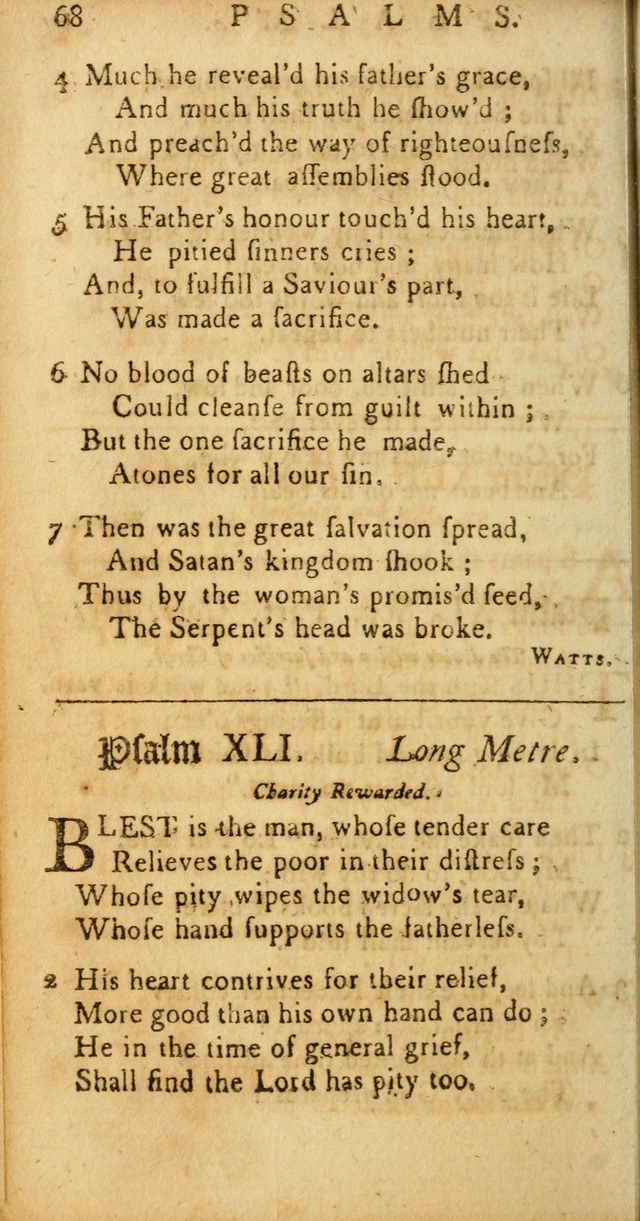 Sacred Poetry: consisting of psalms and hymns, adapted to Christian devotion, in public and private, selected from the best authors, with variations and additions page 70