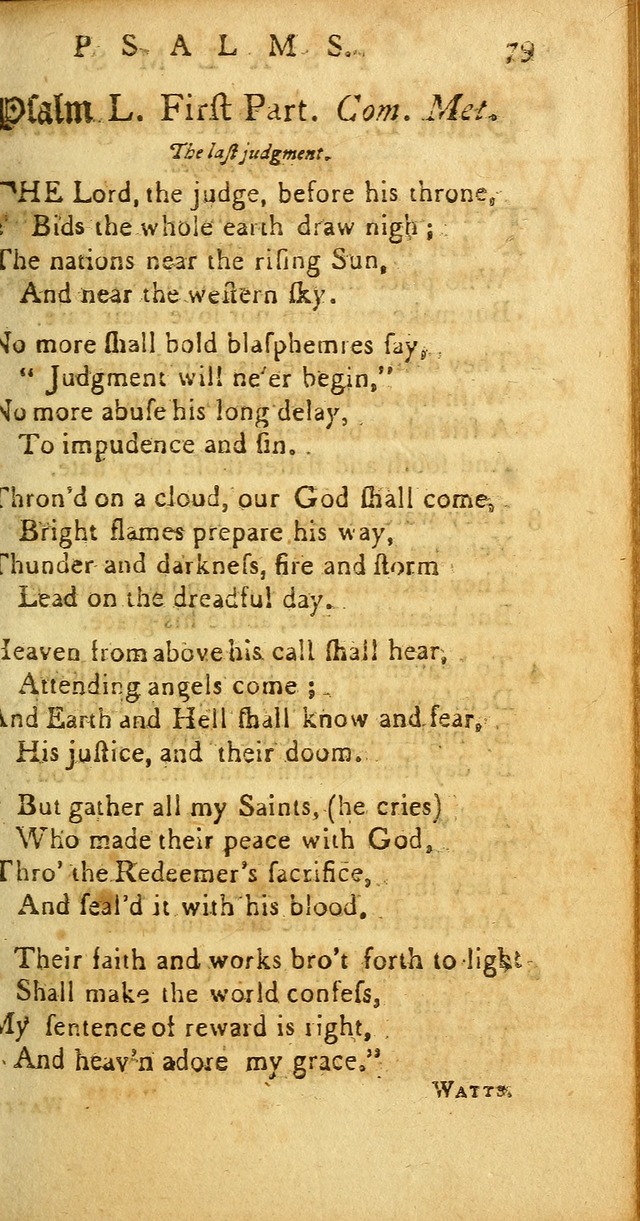 Sacred Poetry: consisting of psalms and hymns, adapted to Christian devotion, in public and private, selected from the best authors, with variations and additions page 81