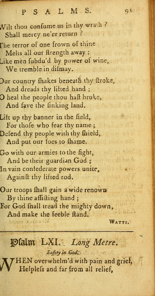 Sacred Poetry: consisting of psalms and hymns, adapted to Christian devotion, in public and private, selected from the best authors, with variations and additions page 93