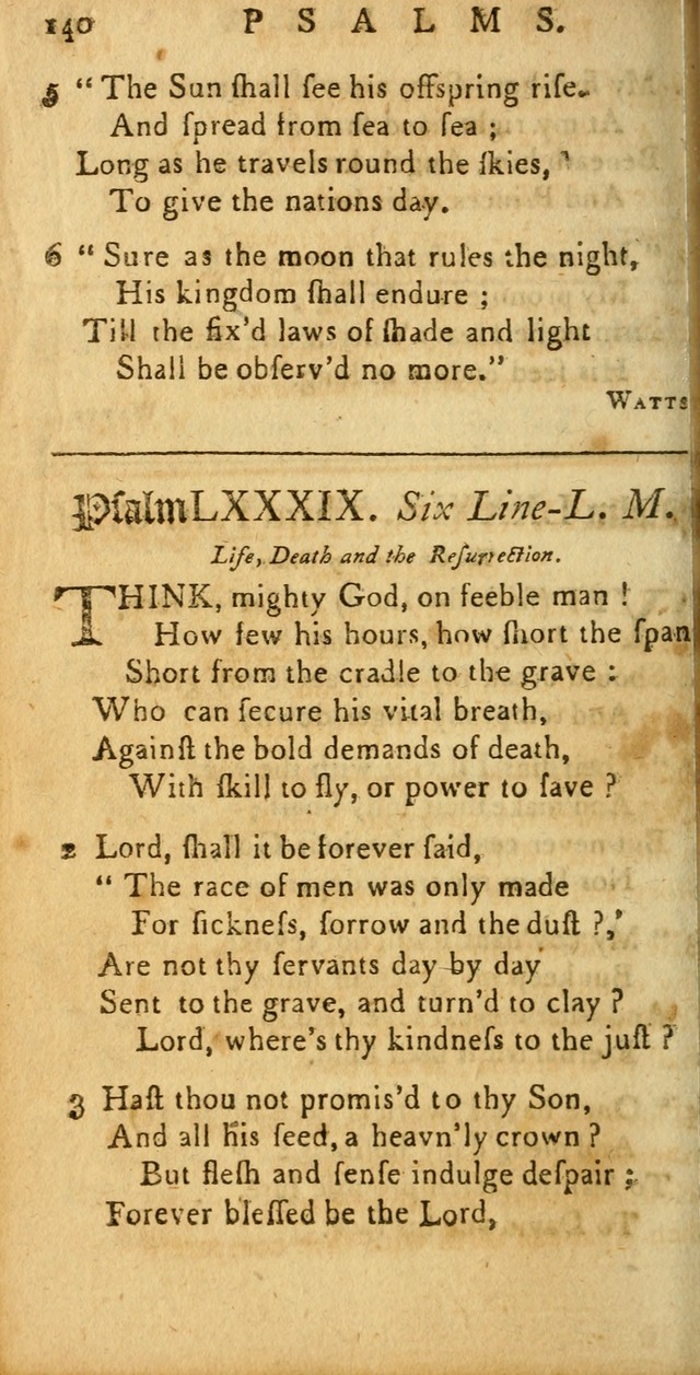 Sacred Poetry: Consisting of Psalms and Hymns, Adapted to Christian        Devotion, in Public and Private. 2nd ed. page 144