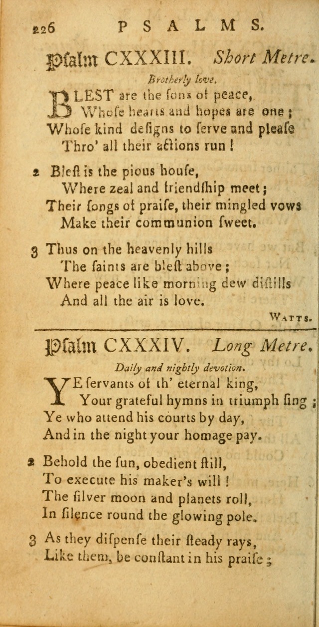 Sacred Poetry: Consisting of Psalms and Hymns, Adapted to Christian        Devotion, in Public and Private. 2nd ed. page 230