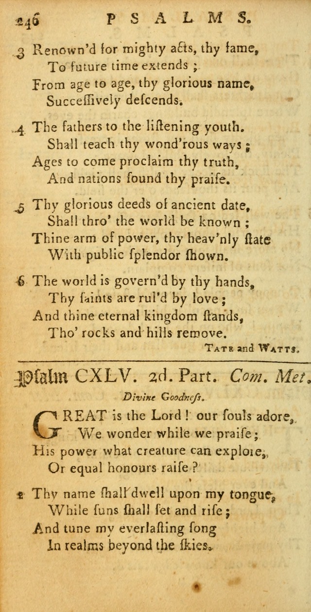 Sacred Poetry: Consisting of Psalms and Hymns, Adapted to Christian        Devotion, in Public and Private. 2nd ed. page 250