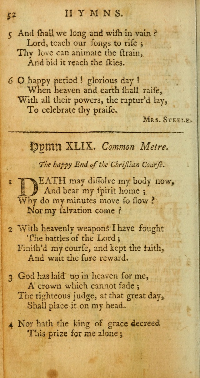 Sacred Poetry: Consisting of Psalms and Hymns, Adapted to Christian        Devotion, in Public and Private. 2nd ed. page 332