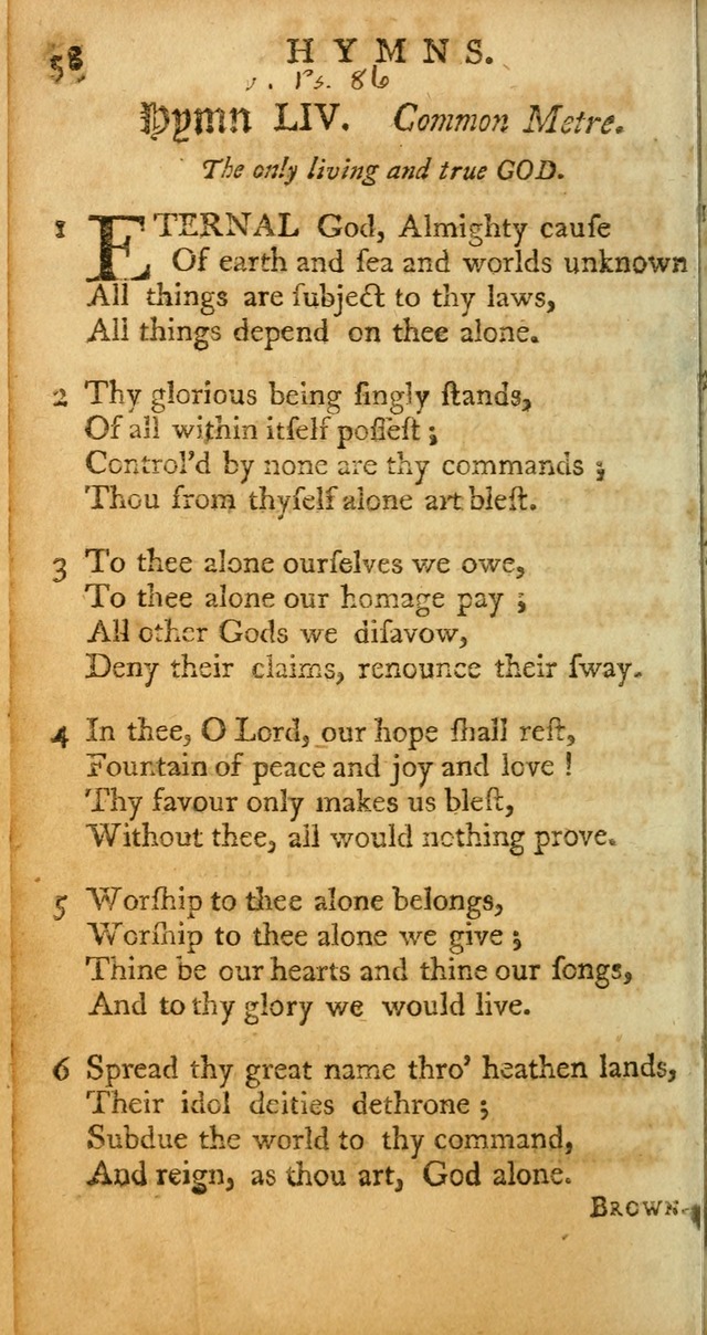 Sacred Poetry: Consisting of Psalms and Hymns, Adapted to Christian        Devotion, in Public and Private. 2nd ed. page 338