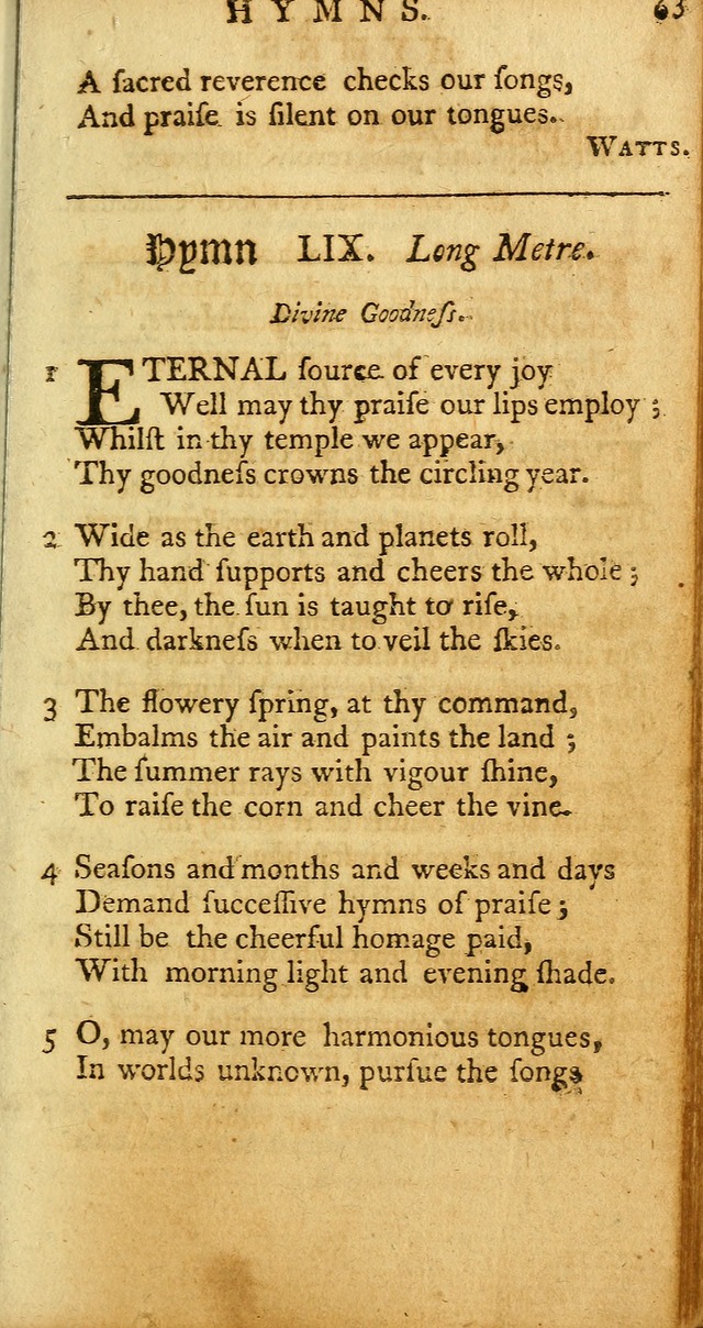 Sacred Poetry: Consisting of Psalms and Hymns, Adapted to Christian        Devotion, in Public and Private. 2nd ed. page 343