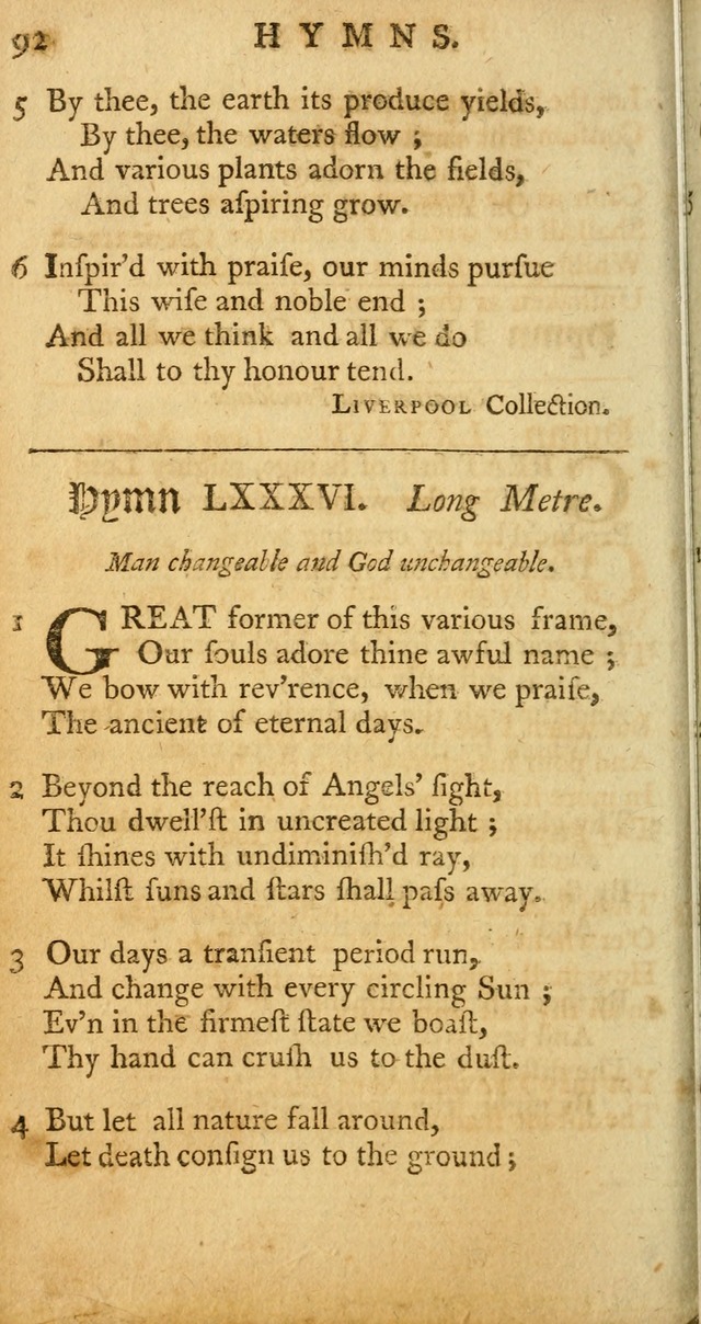 Sacred Poetry: Consisting of Psalms and Hymns, Adapted to Christian        Devotion, in Public and Private. 2nd ed. page 372