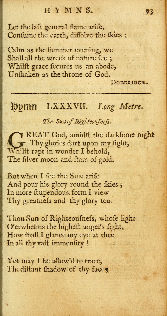 Sacred Poetry: Consisting of Psalms and Hymns, Adapted to Christian        Devotion, in Public and Private. 2nd ed. page 373