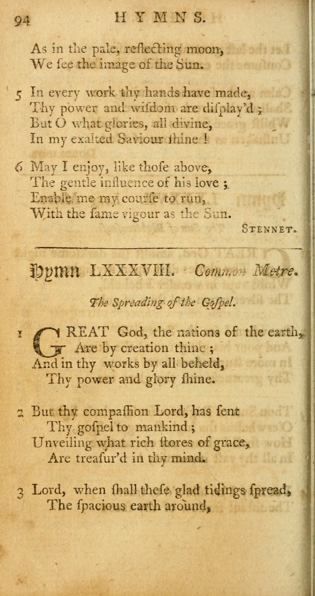 Sacred Poetry: Consisting of Psalms and Hymns, Adapted to Christian        Devotion, in Public and Private. 2nd ed. page 374