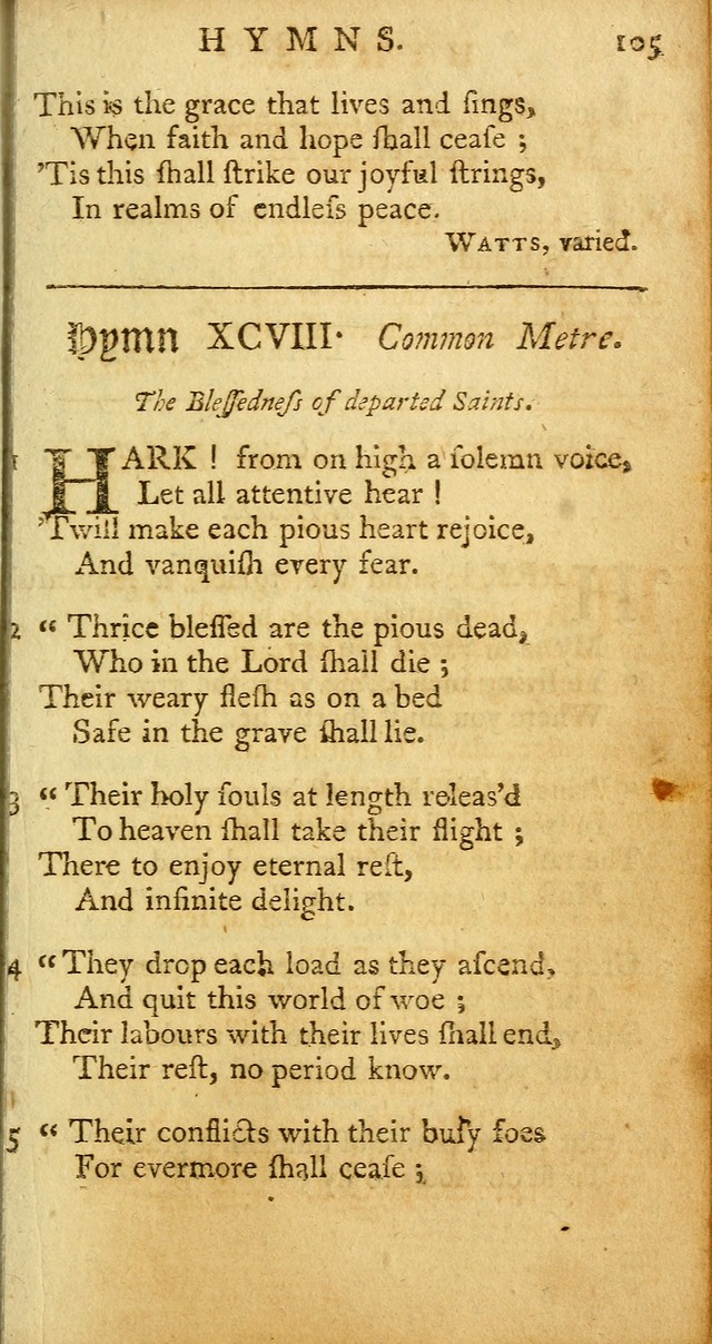 Sacred Poetry: Consisting of Psalms and Hymns, Adapted to Christian        Devotion, in Public and Private. 2nd ed. page 385