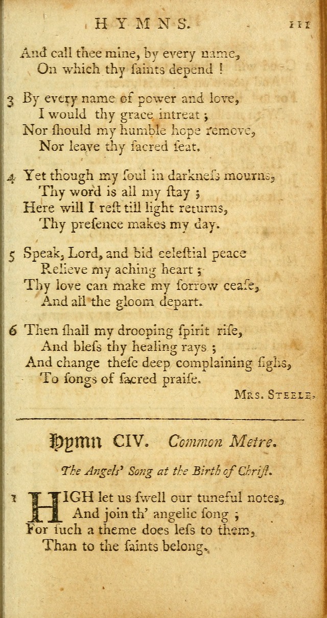 Sacred Poetry: Consisting of Psalms and Hymns, Adapted to Christian        Devotion, in Public and Private. 2nd ed. page 391