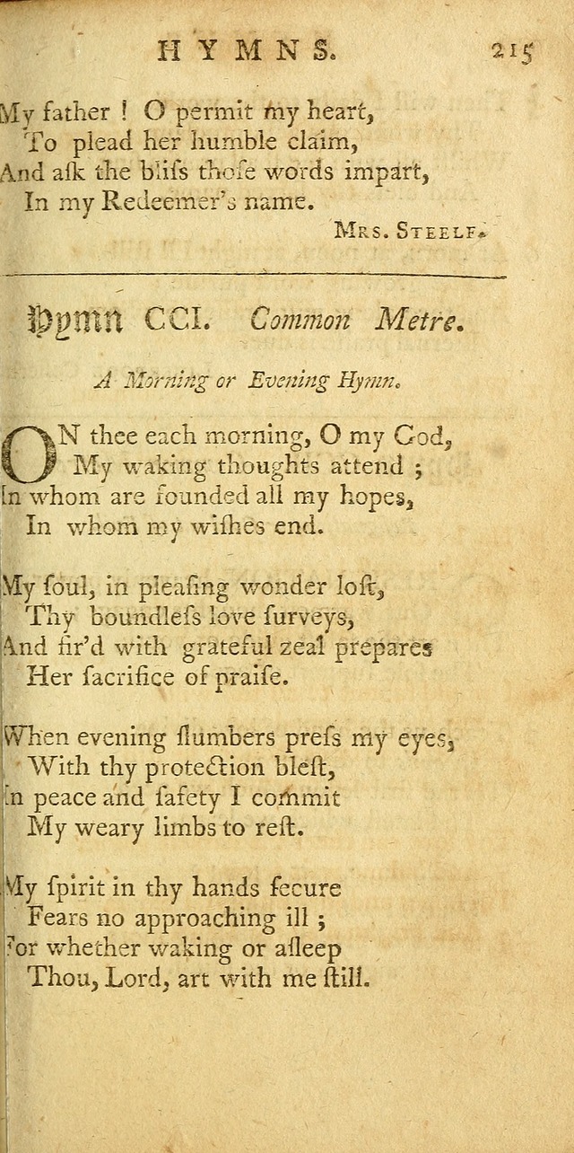 Sacred Poetry: Consisting of Psalms and Hymns, Adapted to Christian        Devotion, in Public and Private. 2nd ed. page 495