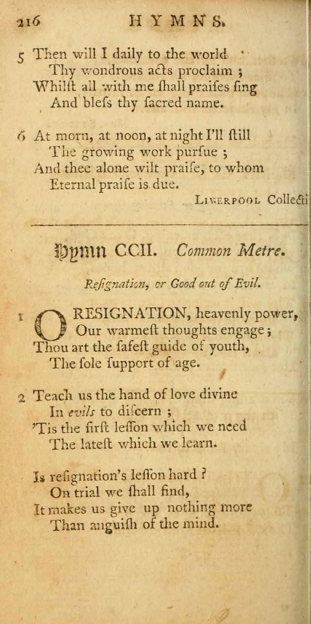 Sacred Poetry: Consisting of Psalms and Hymns, Adapted to Christian        Devotion, in Public and Private. 2nd ed. page 496