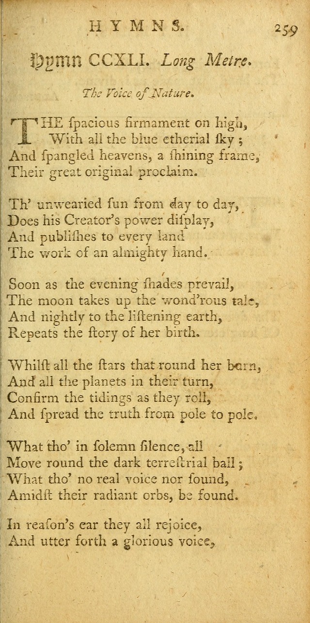 Sacred Poetry: Consisting of Psalms and Hymns, Adapted to Christian        Devotion, in Public and Private. 2nd ed. page 539