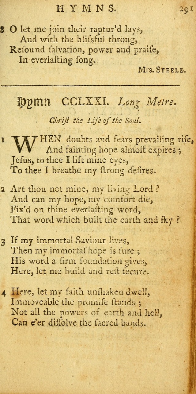 Sacred Poetry: Consisting of Psalms and Hymns, Adapted to Christian        Devotion, in Public and Private. 2nd ed. page 571