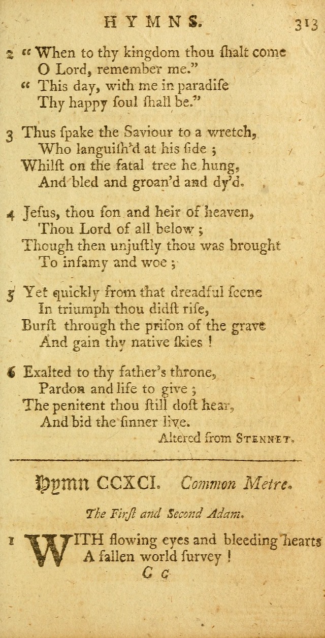 Sacred Poetry: Consisting of Psalms and Hymns, Adapted to Christian        Devotion, in Public and Private. 2nd ed. page 593